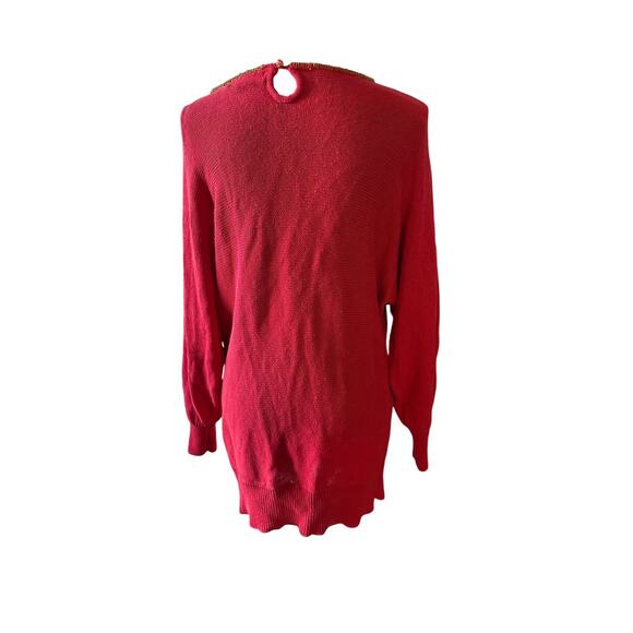 Vintage Victoria Harbour Embellished Sweater – Beaded Knit Top - Picture 7 of 9